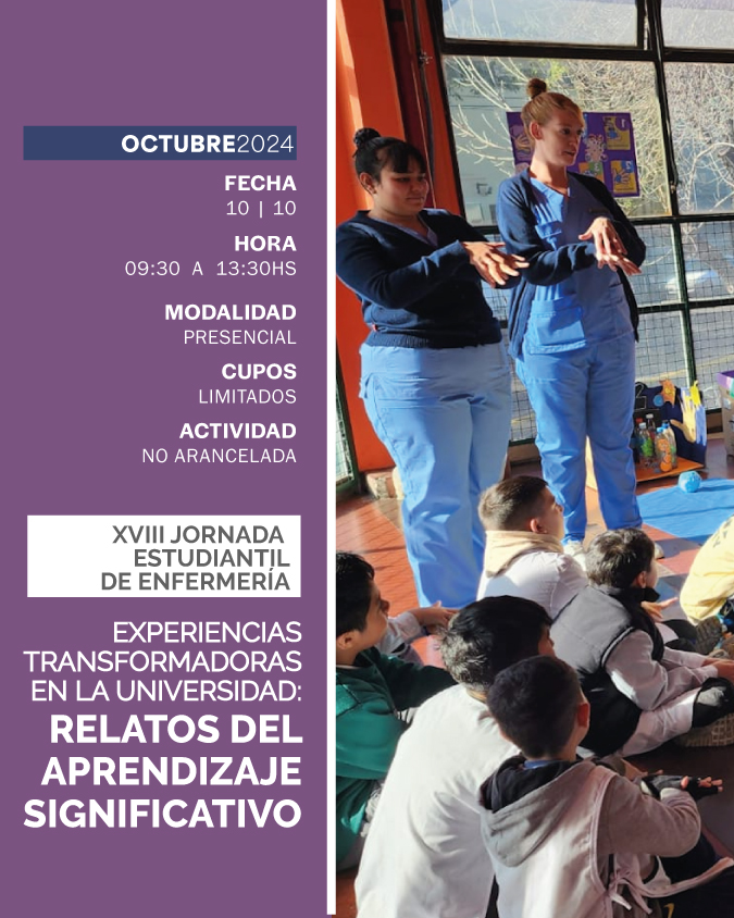 10 DE OCTUBRE . XVIII JORNADA ESTUDIANTIL DE ENFERMERÍA - IUPFA