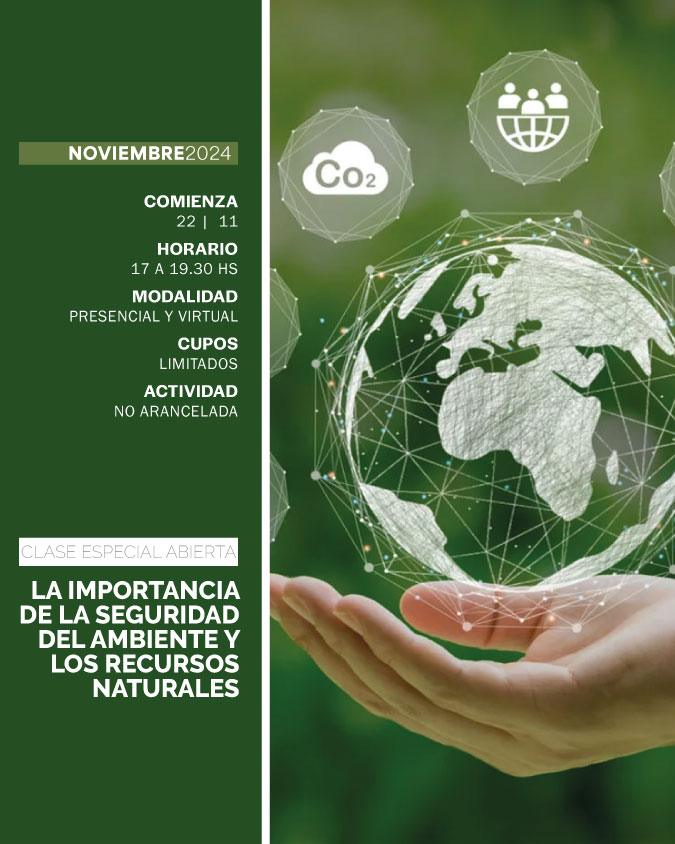 CLASE ESPECIAL ABIERTA DE SEGURIDAD AMBIENTAL “LA IMPORTANCIA DE LA SEGURIDAD DEL AMBIENTE Y LOS RECURSOS NATURALES” - IUPFA