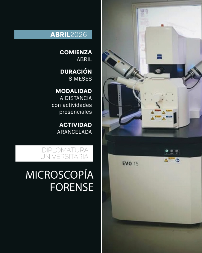 Diplomatura Universitaria en Microscopía Forense - IUPFA