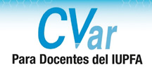 CVar . Para Docentes del IUPFA