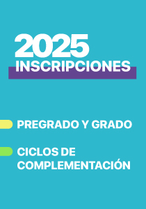 Inscripciones IUPFA 2025