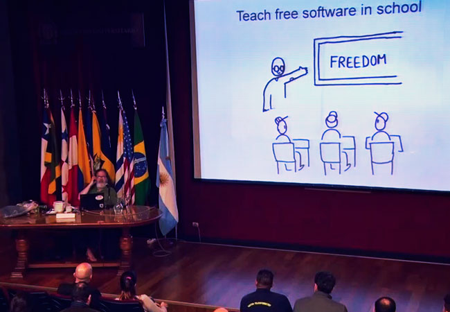 STALLMAN EN EL IUPFA: EL DERECHO A LA LIBERTAD EN EL SIGLO XXI